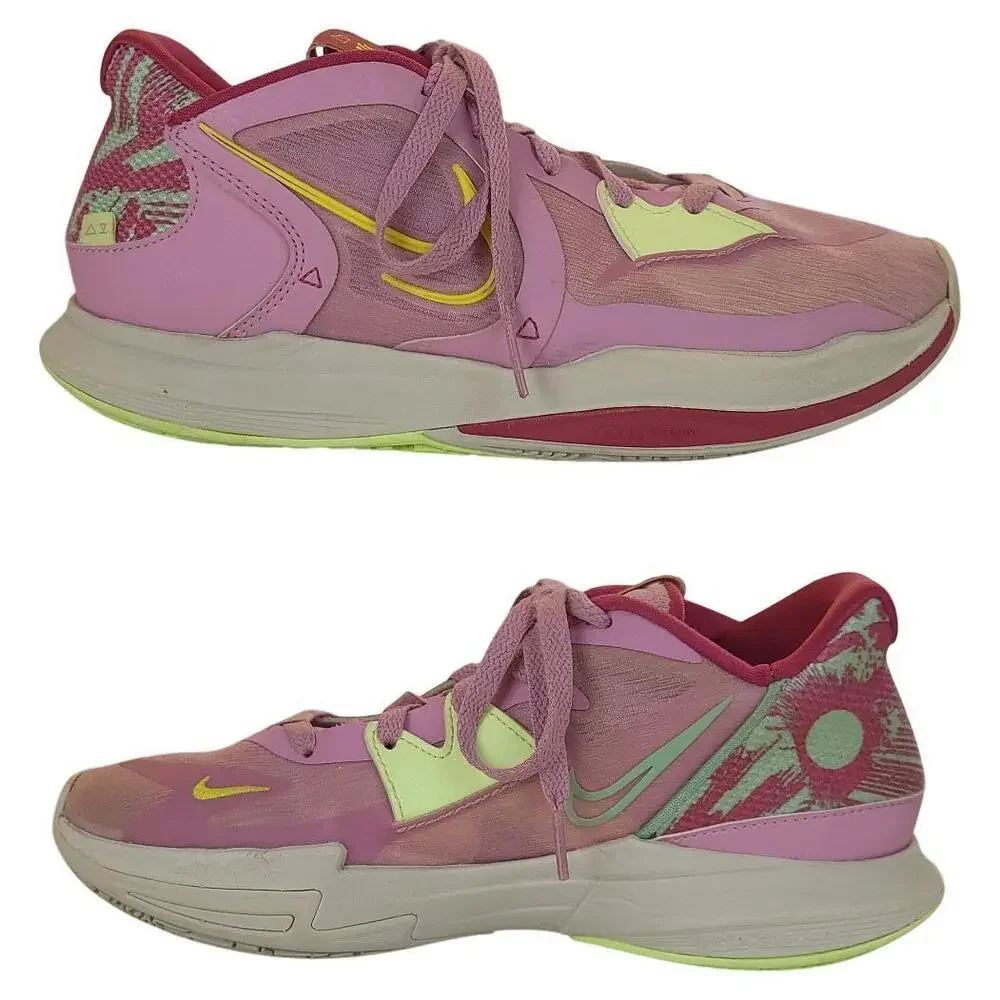 Nike Kyrie Low 5 Sneakers Men 8.5 Orchid Purple 1 World 1 People DJ6014-500